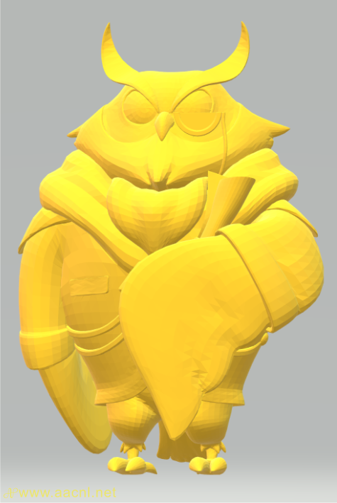 3D állatos baglyos figura