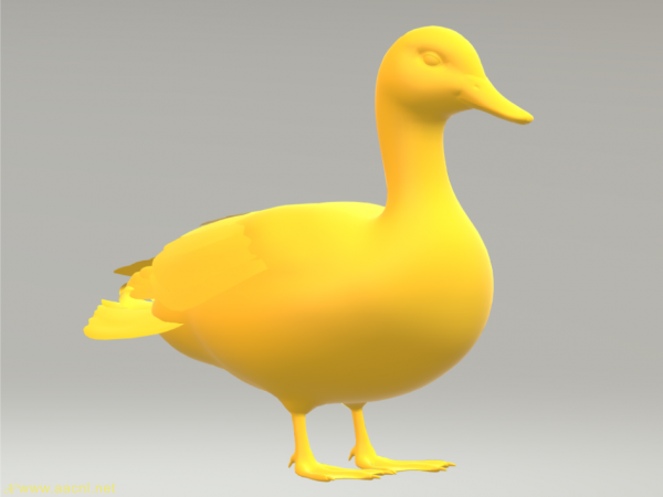 3D Kacsa Ingyenes Letöltés STL OBJ CNC & 3D Nyomtatás