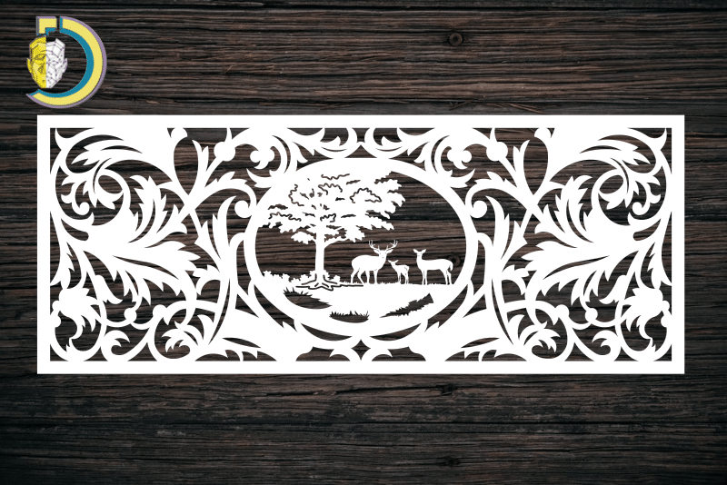 Dekoratív Vászonképernyő Panel 83