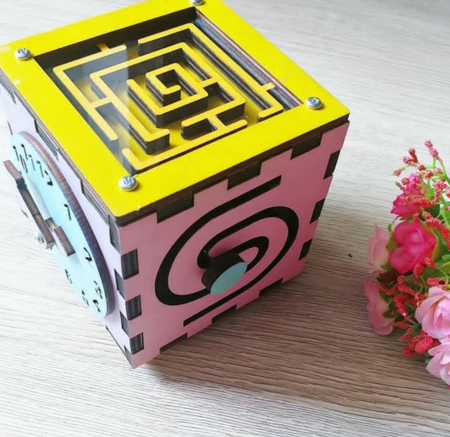 Kocka Rubik Puzzle Játék
