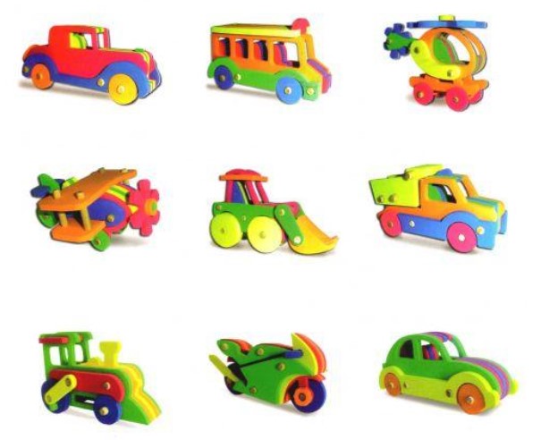 Gyerekjátékok puzzle készlet