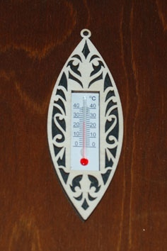 Hőmérő keret sablon