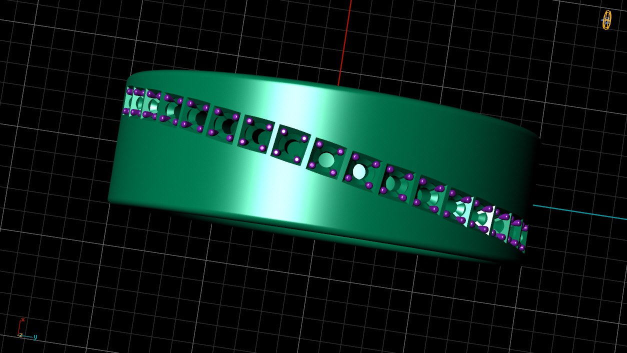 Esküvői Gyűrű, Ékszer 3D Modell, Női Gyűrű modell stl fájl 3D nyomtatáshoz 126